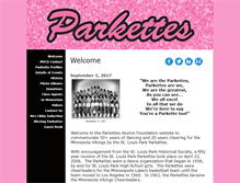 Tablet Screenshot of parkettes.org